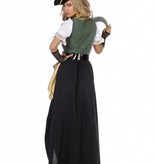 Piraten jurk lang Charlotte