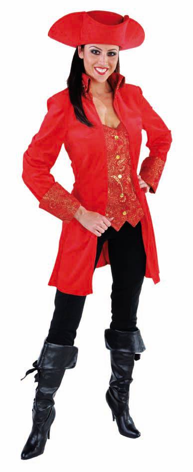 Markiezin jas rood afbeelding