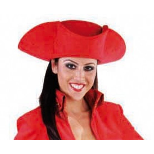 3-spits Markiezin rood