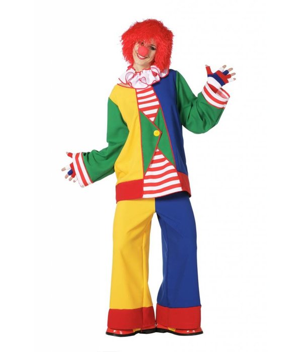 Clown kostuum dame