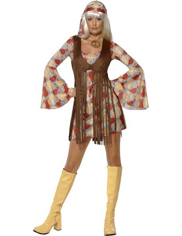 Sixtees Groovy babe kostuum afbeelding