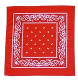 Boerenzakdoek rood