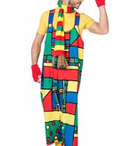 Latzhose mondriaan man