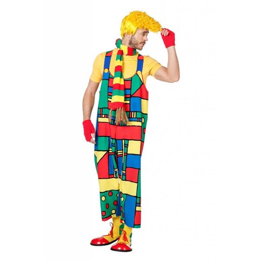 Latzhose mondriaan man