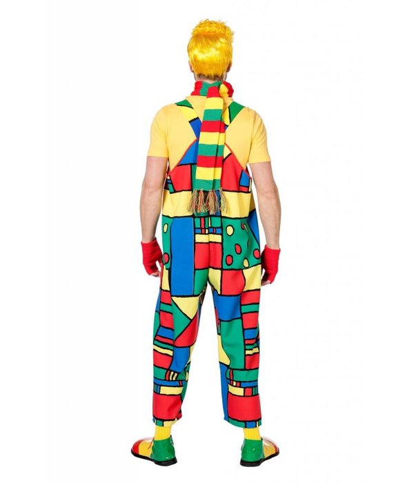 Latzhose mondriaan man