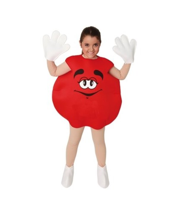 Snoepje kostuum kind rood