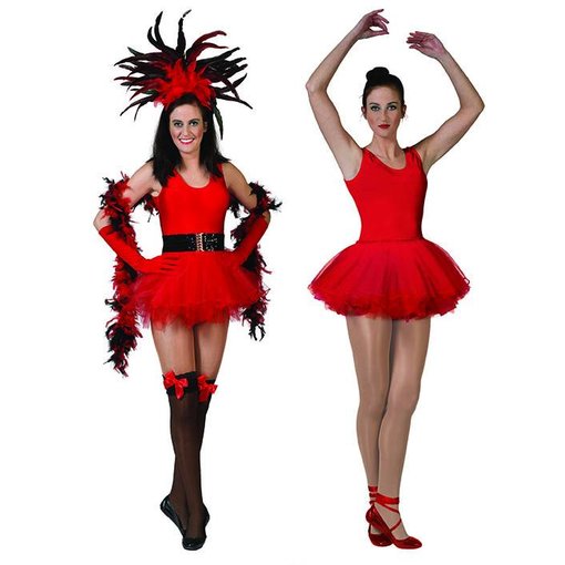 Ballerina pakje rood