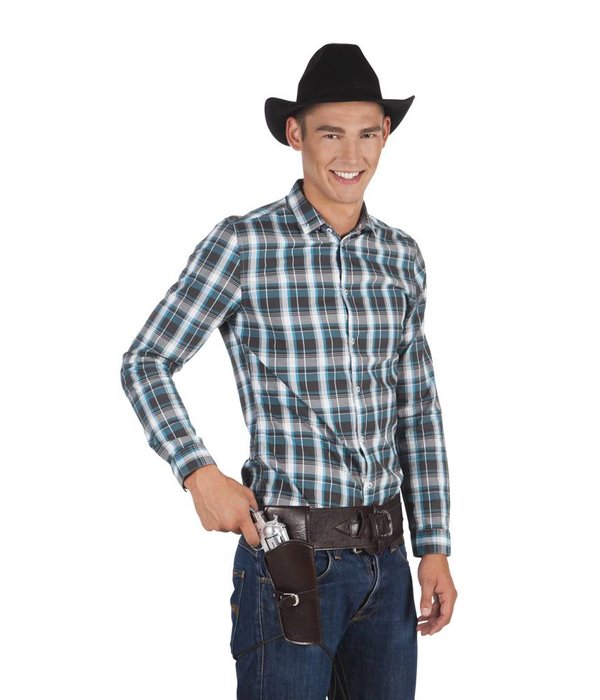 Set Cowboy holster en riem 110 cm