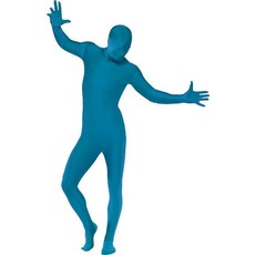 Second skin suit blauw