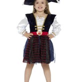 Piraten jurkje glitter kind
