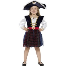 Piraten jurkje glitter kind