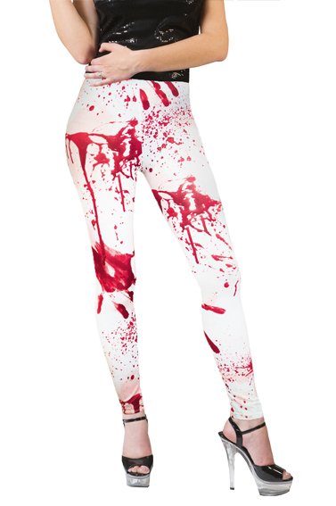 Legging met bloed afbeelding