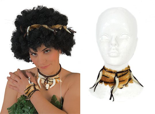 Choker Jungle met tanden