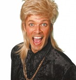 Johnny Tokkie pruik deluxe blond