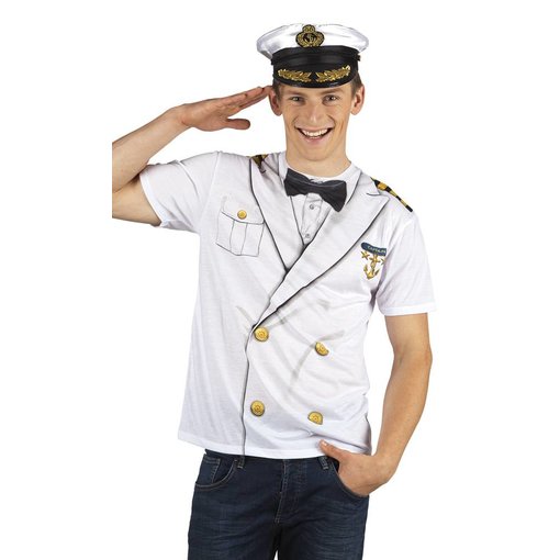 Foto Realistisch Shirt Kapitein