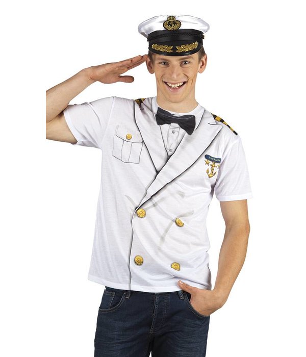 Foto Realistisch Shirt Kapitein