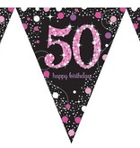 Vlaggenlijn '50' Sparkling Pink