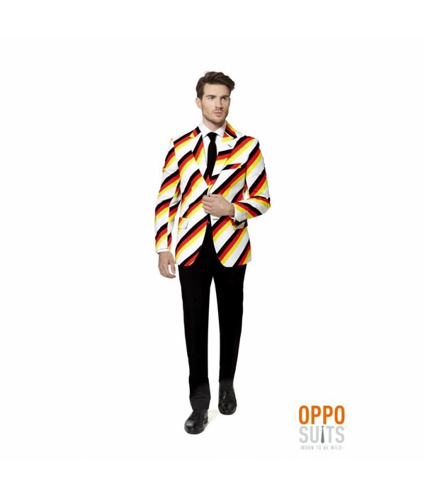 Duitse Der Germinator Opposuit Man Kostuum