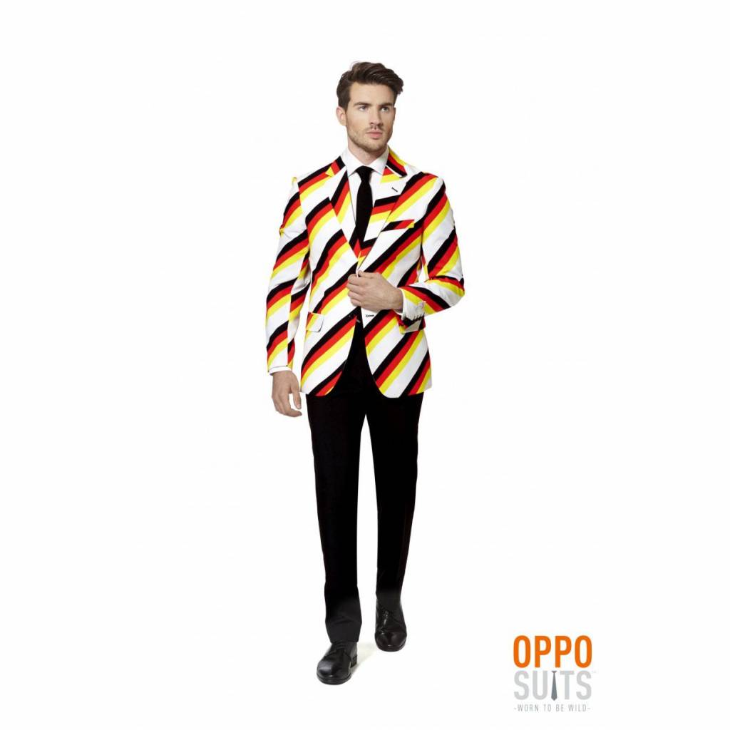 Duitse Der Germinator Opposuit Man Kostuum