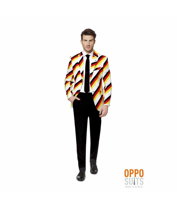 Duitse Der Germinator Opposuit Man Kostuum