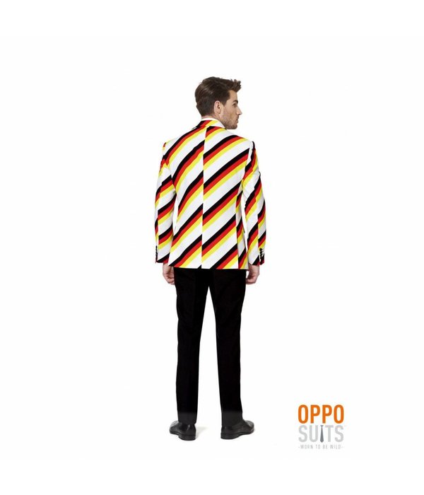 Duitse Der Germinator Opposuit Man Kostuum