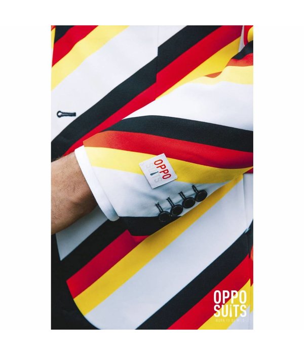 Duitse Der Germinator Opposuit Man Kostuum