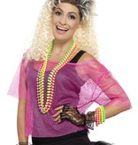 Visnet top neon roze