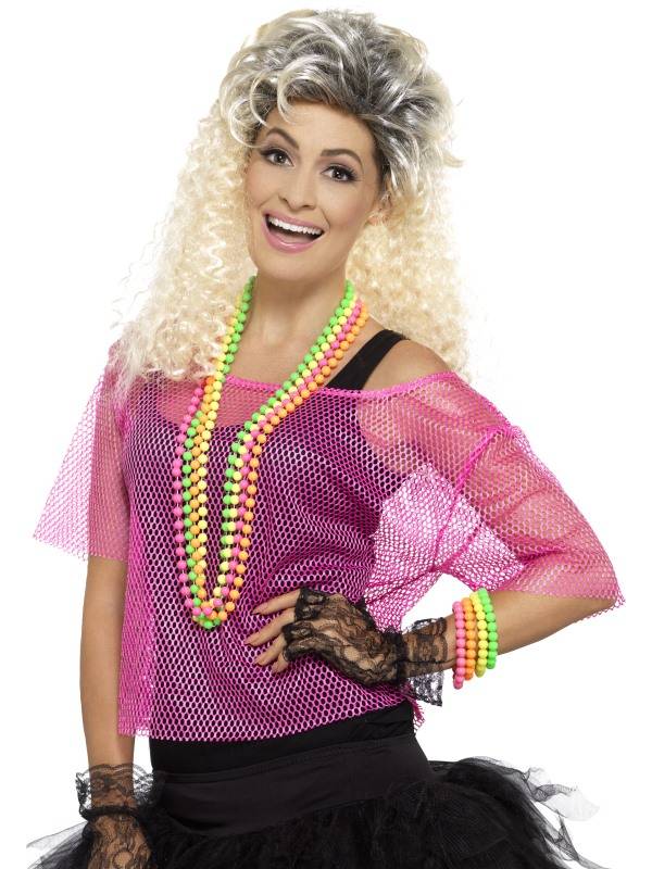 Visnet top neon roze afbeelding