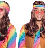 70's pruik met hoofdband