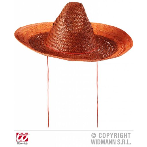 Sombrero oranje 48cm