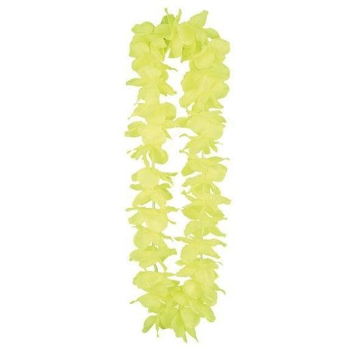 Hawaii krans neon geel