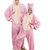 Volwassenenkostuum Varken pluche