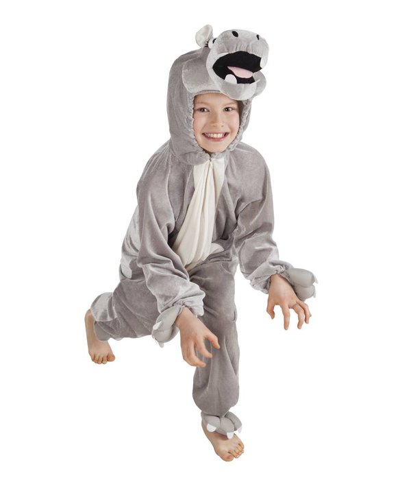 Nijlpaard kinderkostuum