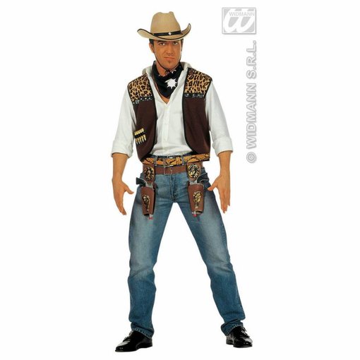 Cowboy gilet verkleedset
