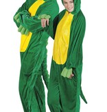 Volwassenenkostuum Krokodil pluche