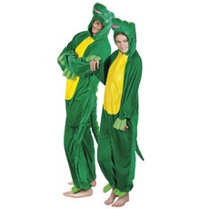 Volwassenenkostuum Krokodil pluche