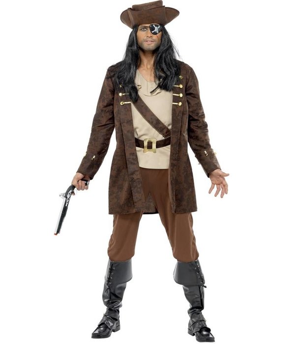Piraten Boekanier kostuum man
