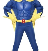Bananaman superheld kostuum