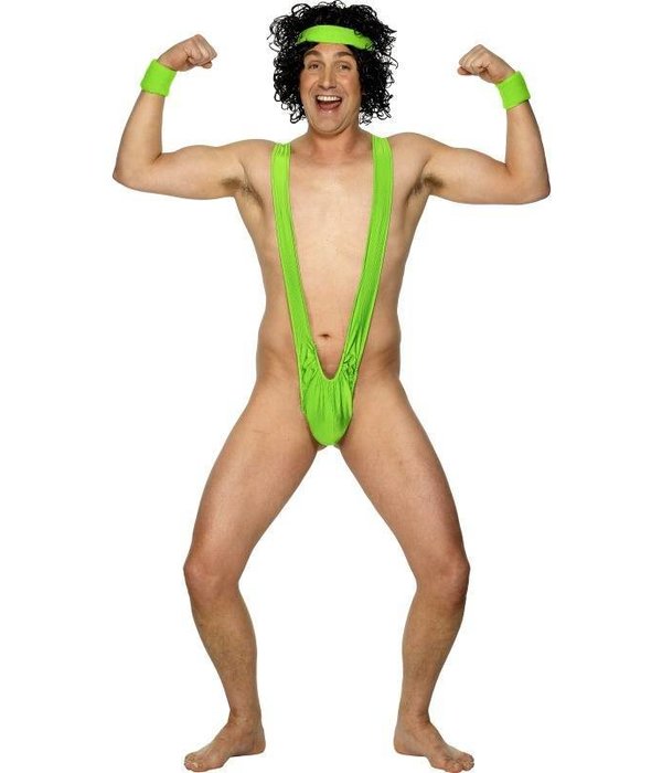 Borat Mankini lime groen