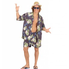 Tropisch Hawaii kostuum heren