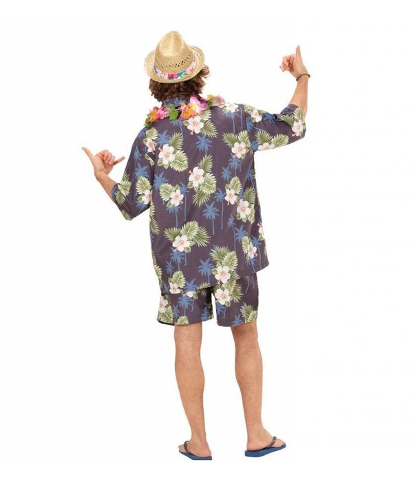 Tropisch Hawaii kostuum heren