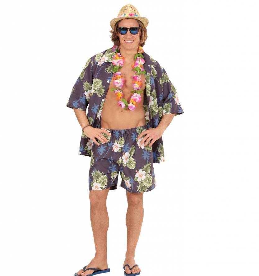 Tropisch Hawaii kostuum heren - Feestbazaar.nl
