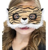 Oogmasker kind tijger pluche