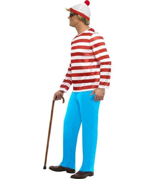 Waar is Wally kostuum man