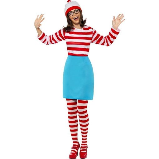 Waar is Wally Wenda kostuum vrouw