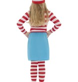 Waar is Wally meisjes kostuum