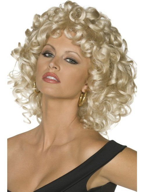 Sandy laatste scene pruik blond afbeelding
