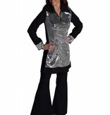 Broek Hippie zwart dames