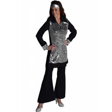 Broek Hippie zwart dames