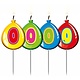 Nummer kaarsje ballon cijfer 0